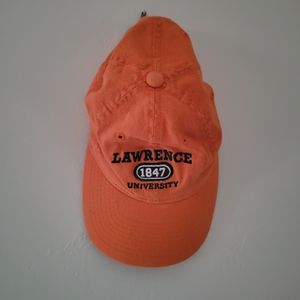 LAWRENCE UNIVERSITY  LADIES ORANGE FITTED BASEBALL CAP